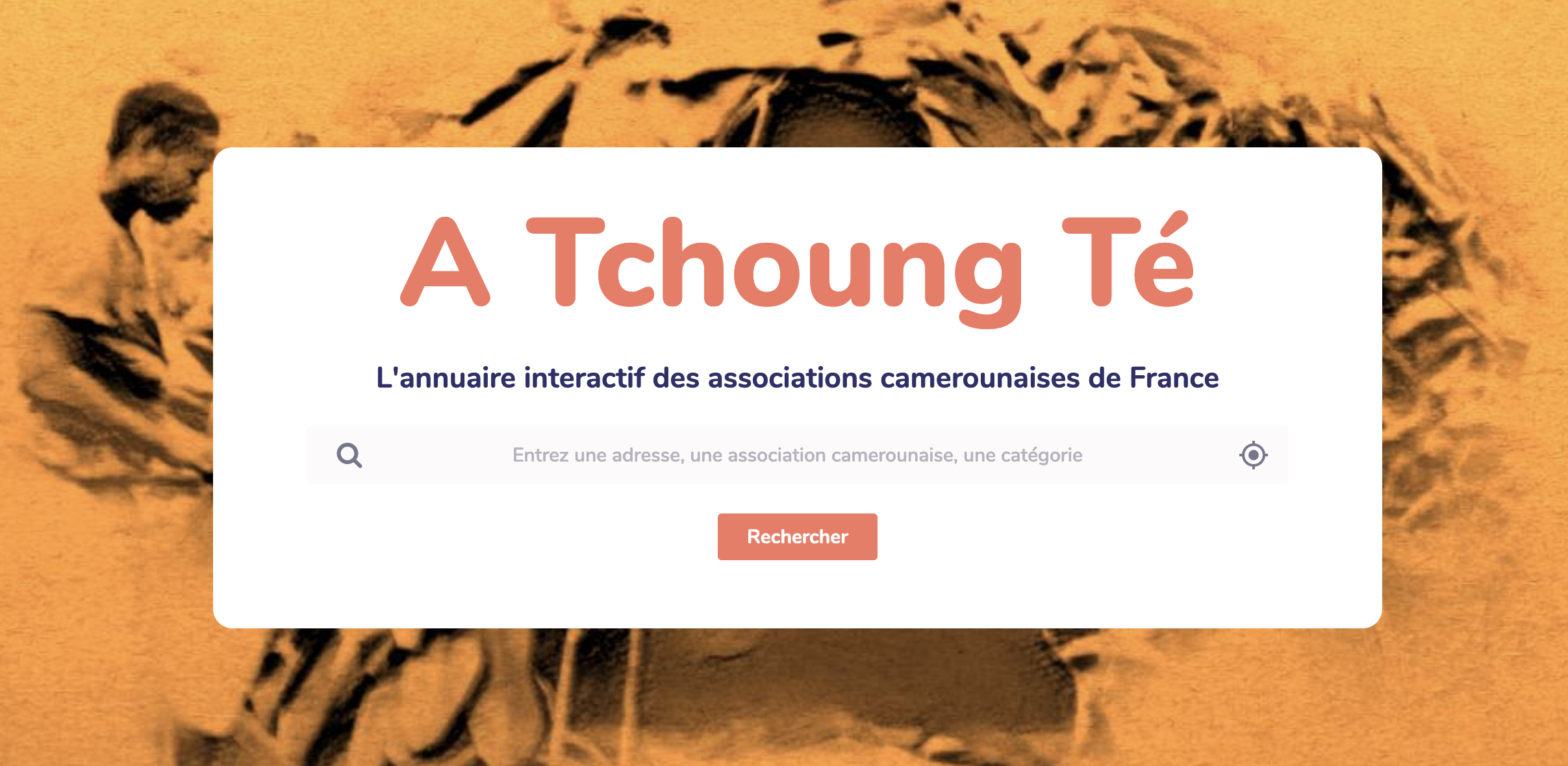 Aperçu du projet Tchoung-te consacré à la cartographie des associations